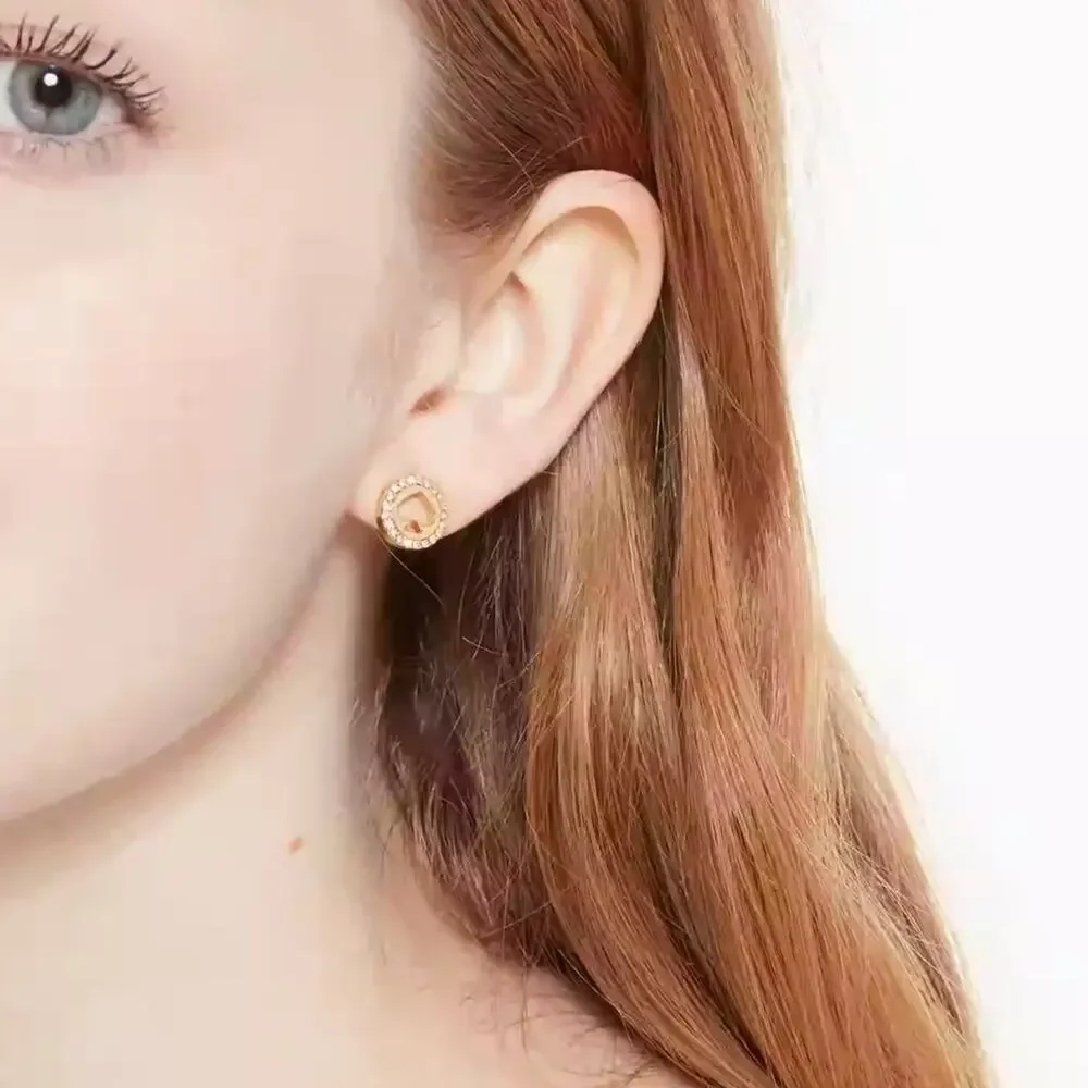 Kate Spade Spot The Spade Pave Halo Spade Studs